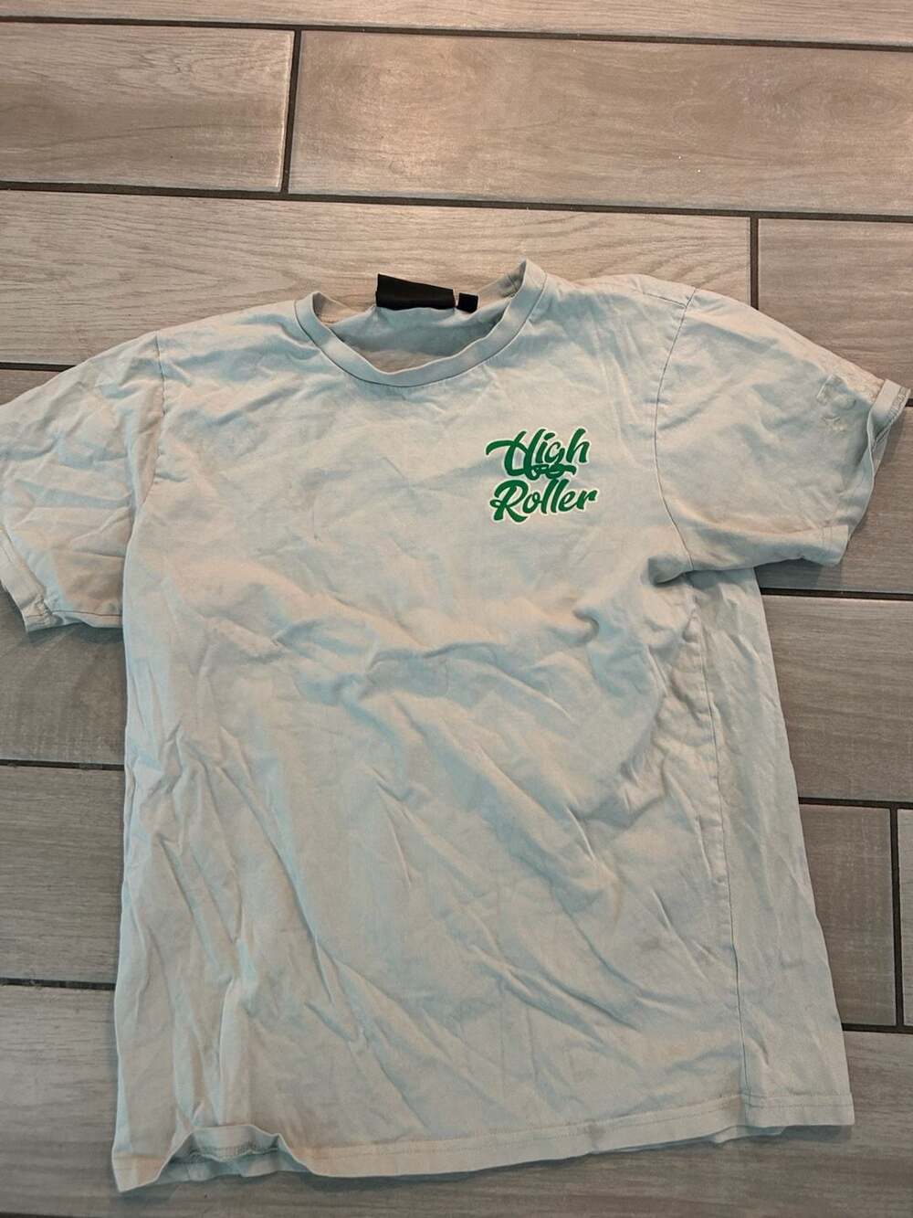 Trip City High Roller Graphic T-Shirt Light Blue Large